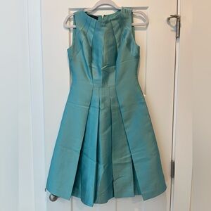 Carlisle: Elegant Teal Sleeveless Dress